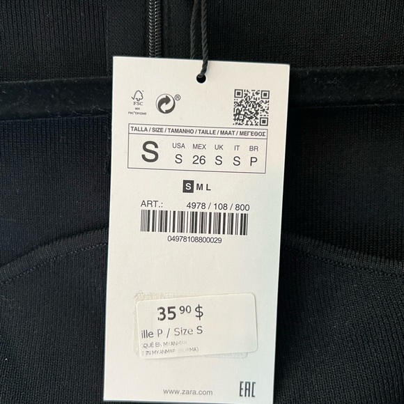 Zara choker style tank - Picture 3 of 3